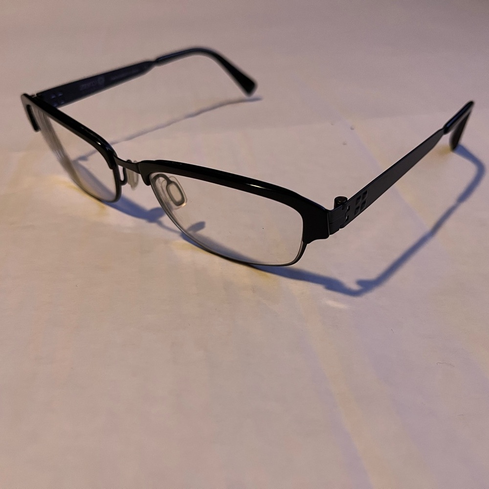 Zero G titanium handcrafted in Japan glasses wothington black